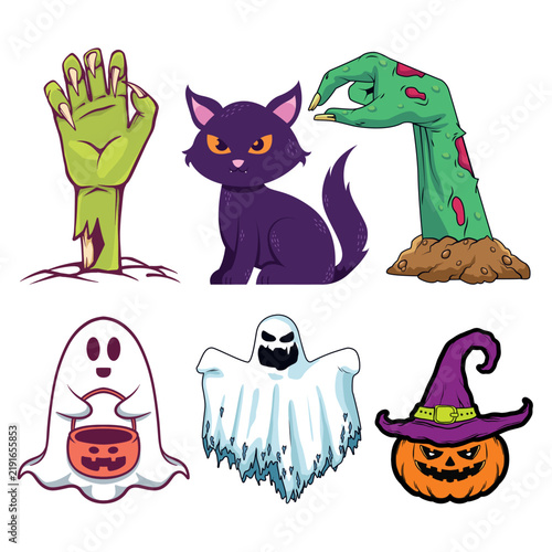 Design Vector Icon Halloween