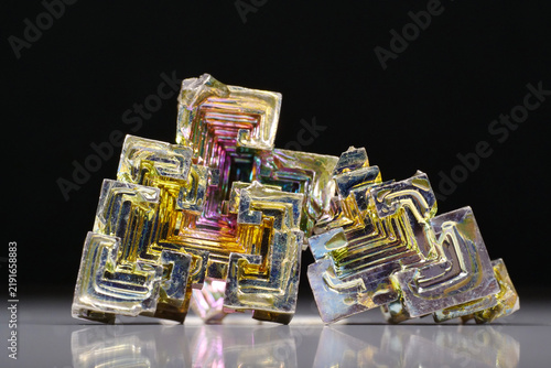 Foto Bismuth crystals