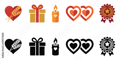 Autumn Thanksgiving Community Love Symbols