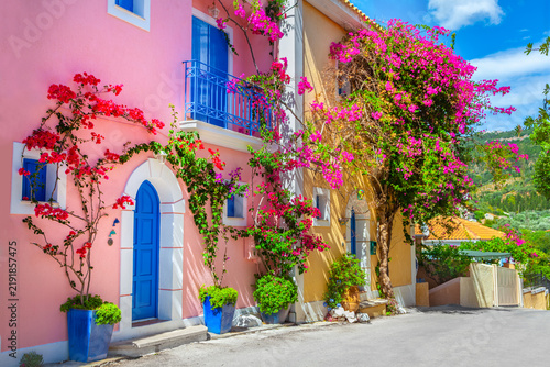 Street in Kefalonia, Greece