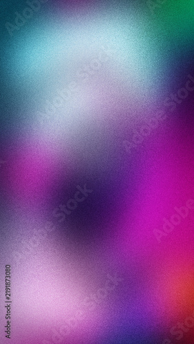 Abstract pixel art background with colorful fluid shapes