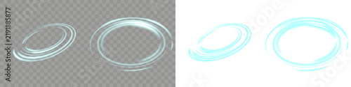 Group of magical orbit ring, for game screens.