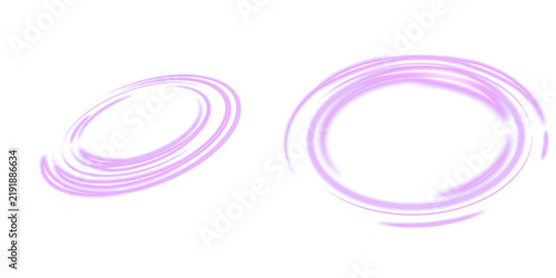 Collection of abstract energy ring, for game screens.