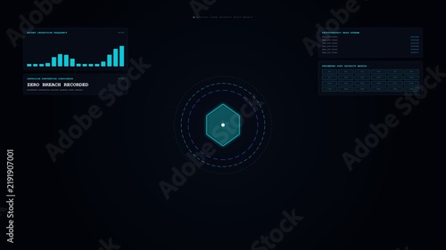 Dark Mode Cybersecurity Hex Dump and Cryptographic Readout 4K Loop