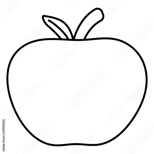 Plakat Apple stroke apple