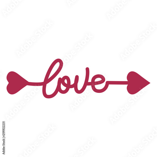 Tapety artystyczne Wedding love arrow