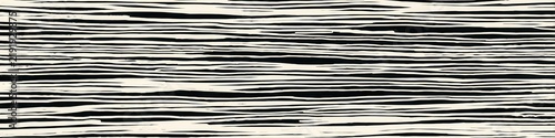 Hand-Drawn Black and White Brushstroke Stripe Pattern