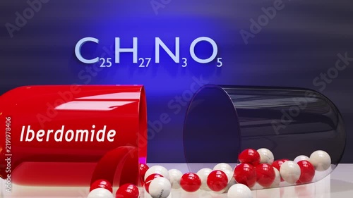 Iberdomide Capsule Opening Video (with formula)