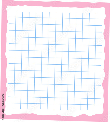 Torn Paper Notes Set with Washi Tape