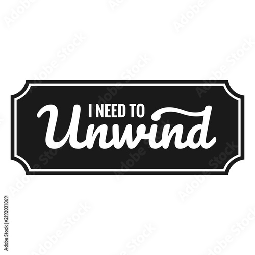 Картината върху платно Halloween mummy need to unwind quote badge
