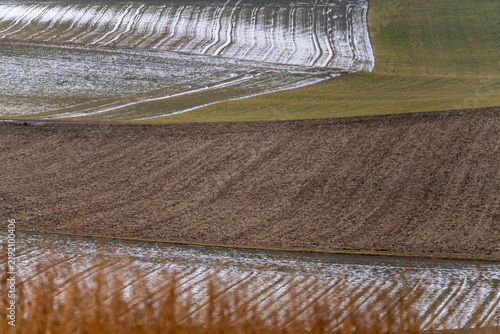 Agricultural fields near Petersdorf
