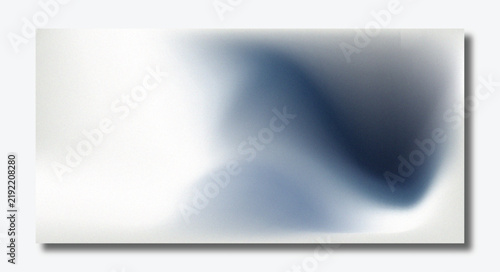 Abstract Blue Gray and White Gradient Background with Grainy Noise Texture and Soft Fluid Wave