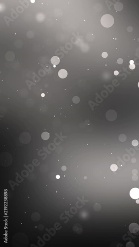 Silver Gray Bokeh Light Portrait Background