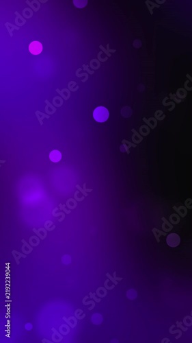 Purple Blue Bokeh Glow Portrait Background