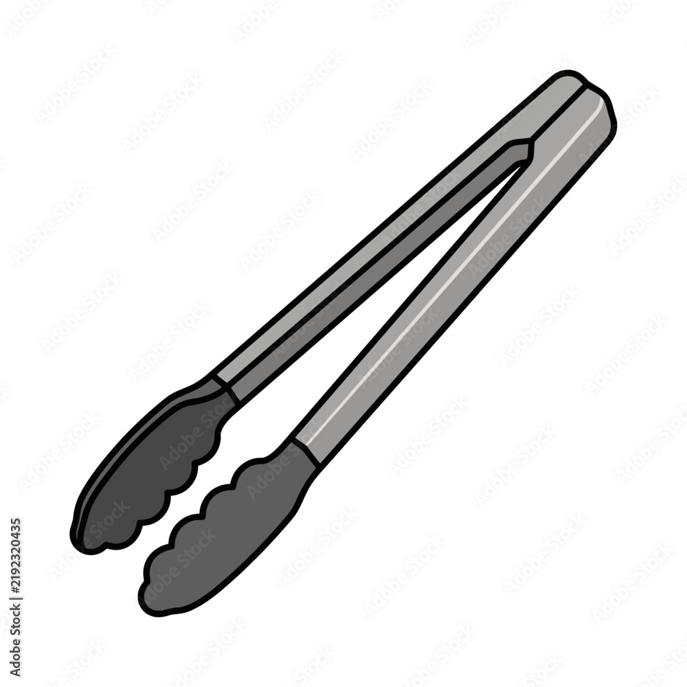 Fototapeta premium Kitchen Serving Tongs Food Preparation Utensil