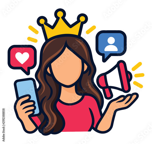 Social Media Influencer icon