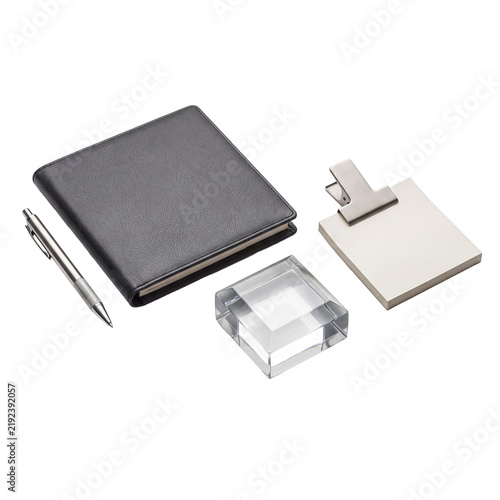 Fotografie Classic office stationery for professional work and business planning