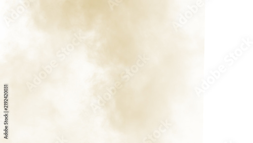 Foto Cream colored watercolor smoke spreads across an abstract textured background with blank space