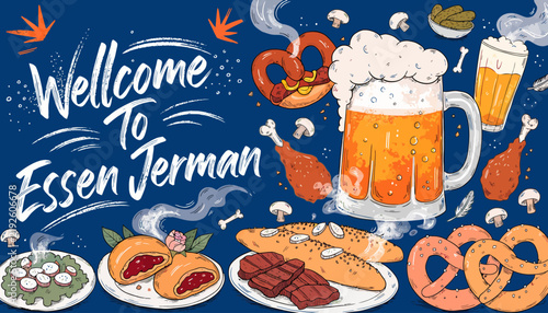 Welcome to Essen, German food and beer