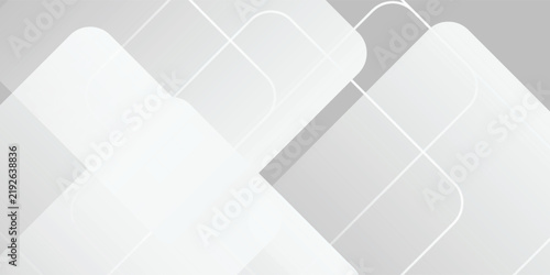 Minimal White Geometric Background Template for Business and Promotion