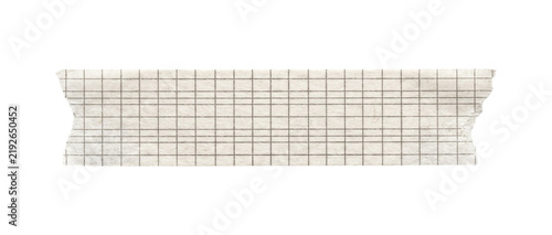 Quadro su tela Empty grid layout with dotted lines on neutral background