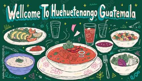 Welcome to Huehuetenango Guatemala, traditional food