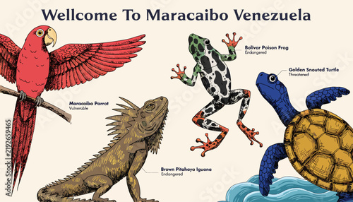 Wildlife of Maracaibo, Venezuela, exotic animals