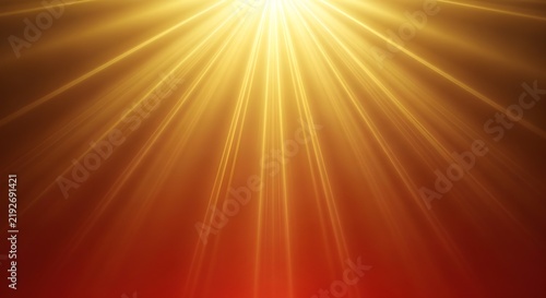 Golden sunlight rays abstract background with glowing beams and warm gradient light effects, perfect for spiritual themes, luxury designs, presentations, celebrations, posters, wallpapers, and creativ