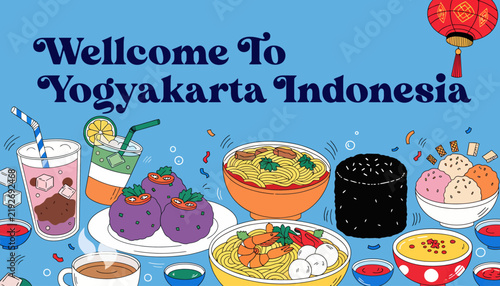 Yogyakarta Indonesia Travel Food Welcomes You