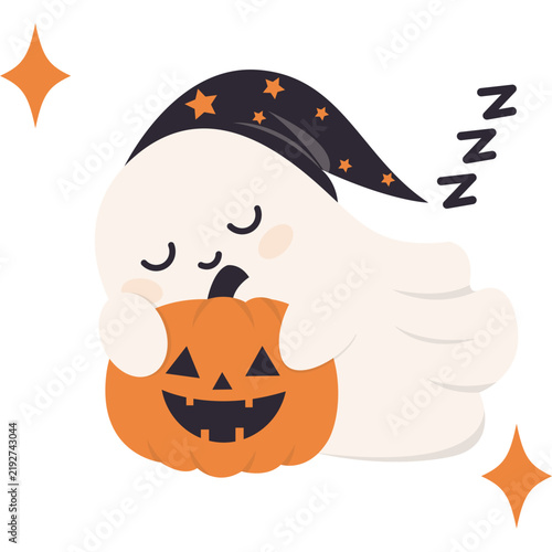Halloween Ghost Illustration