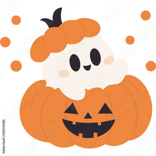 Halloween Ghost Illustration