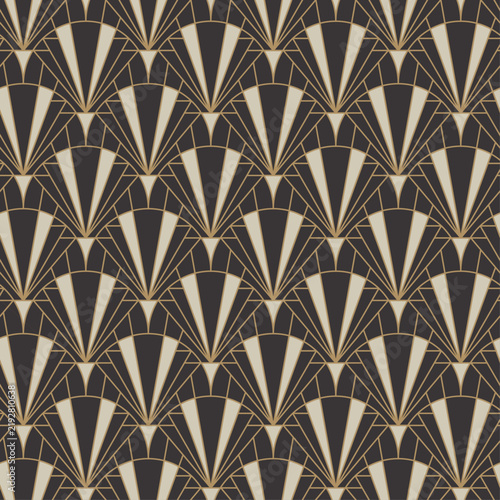 Luxury Neo Art Deco Vintage Seamless Pattern