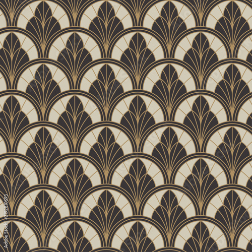 Luxury Neo Art Deco Vintage Seamless Pattern