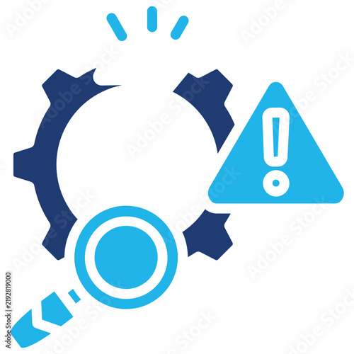 Fototapeta Defect Analysis Icon