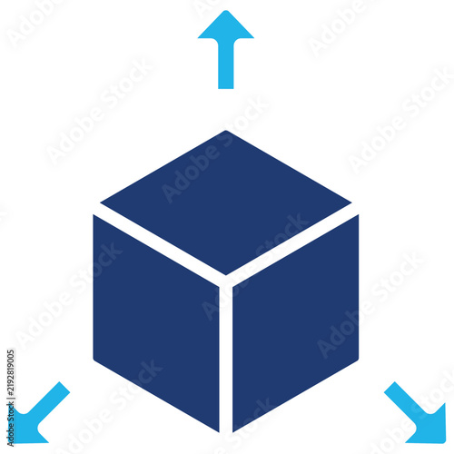 Fototapeta Surface Icon