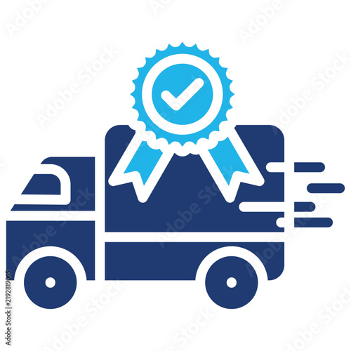 Fototapeta Logistics Delivery Icon