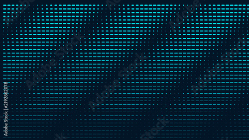Abstract background, with cyan horizontal, dashed lines, grid, pattern, digital light, effect, dark blue, surface, geometric texture, 100-150