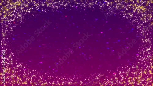 Wine Red Glitter Frame Background for Halloween and Horror Titles