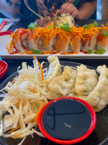 Selection of Japanese food 