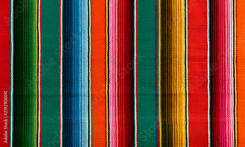 An image for Cinco de Mayo decoration was made with stripes or a serape background, reminiscent of a Mexican poncho.
