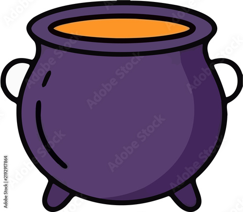 Cuadro en lienzo halloween, spooky, scary, witch, wizard, magic, potion, brew, cauldron, witch ha