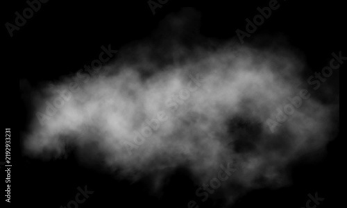 Foto Wispy white smoke texture floating gracefully in a thick cloud formation capture
