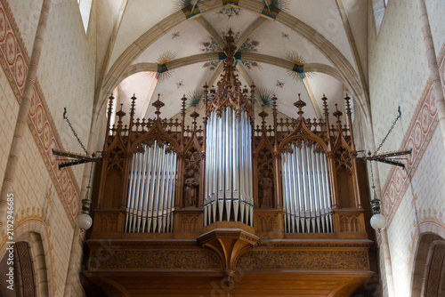 Church of Saint Amandus. Historic pipe organ