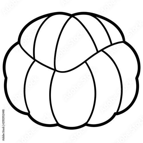 Padded line art vector
