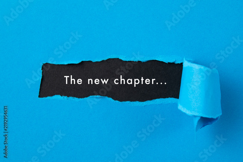 Obraz w ramie The new chapter