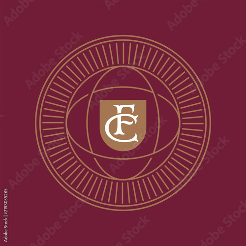 Vintage sport logo, badge, emblem and much more. Football club vintage tee print, athletic apparel design shirt graphic print.