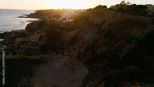 фотографія The Algarve Portugal Falesia beach beautiful sandy praia near Vilamoura and Albu