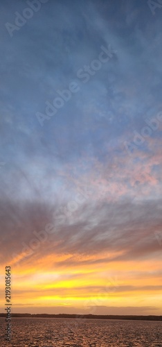 Sonnenuntergang über der Flensburger Förde