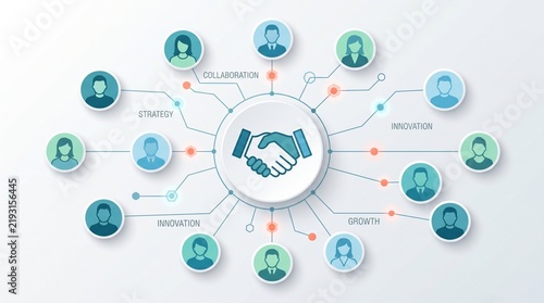 social network concept