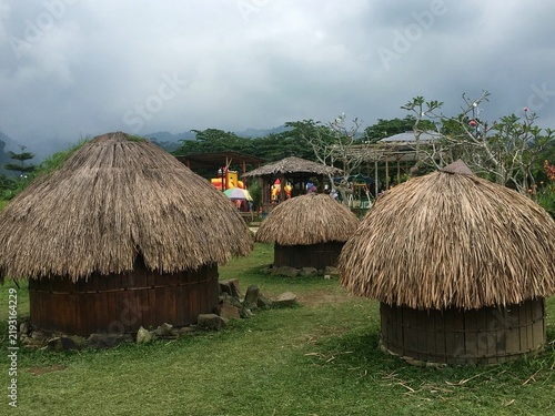 Fotografía Straw hut in the countryside